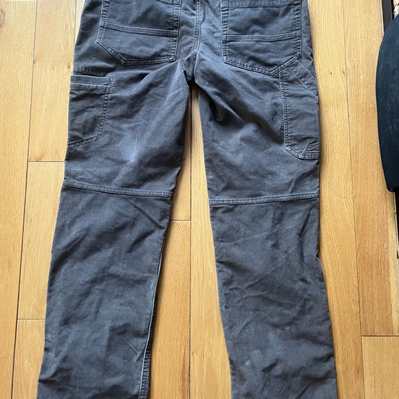 LL Bean Cargo Corduroy Pants Men’s Gray 32x34 - Picture 14 of 16